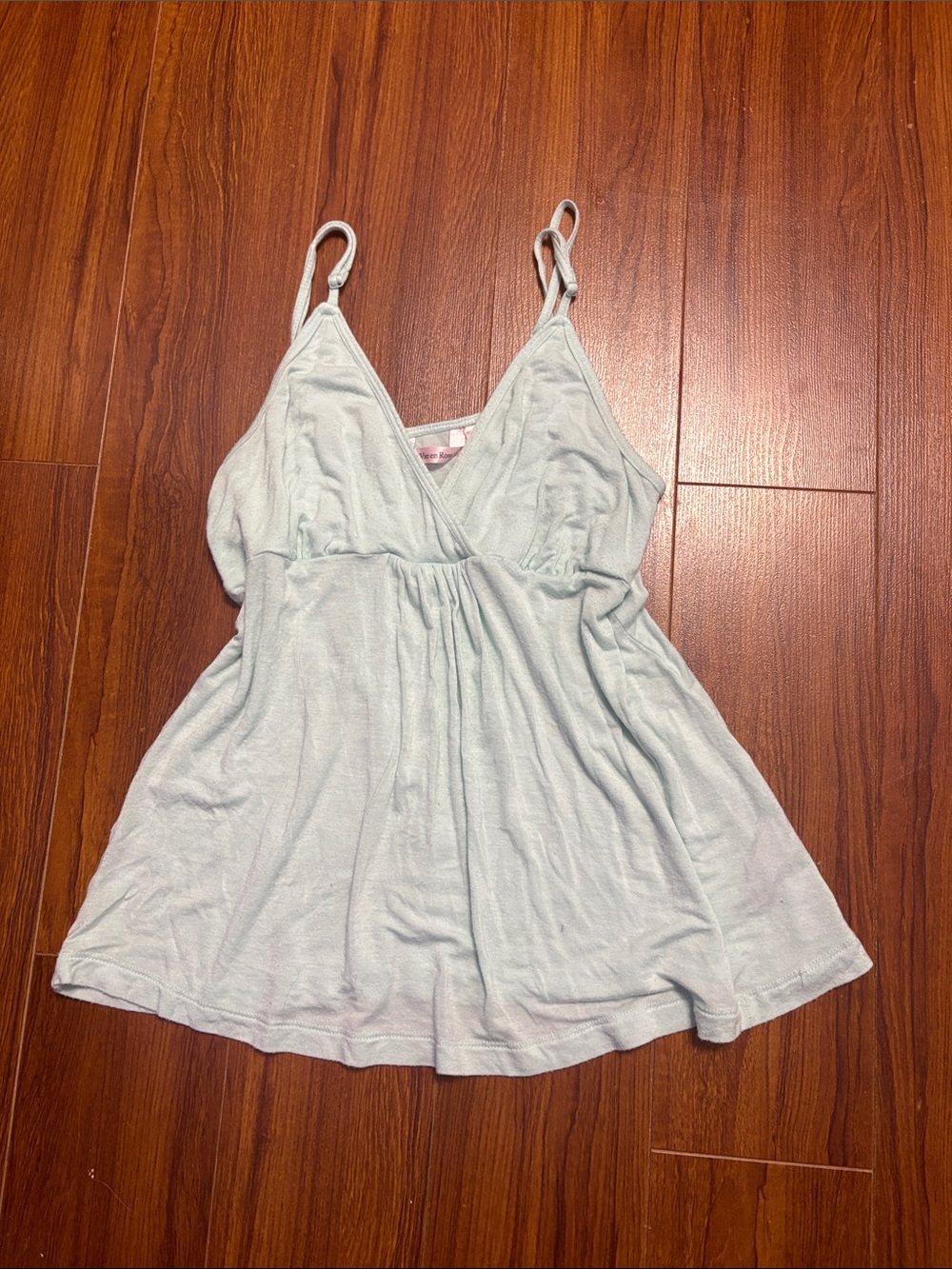 Light Blue Women's Tank Top La Vie en Rose